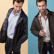 Mens Wax Jacket Country