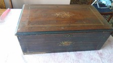 ANTIQUE LARGE RARE  INLAID