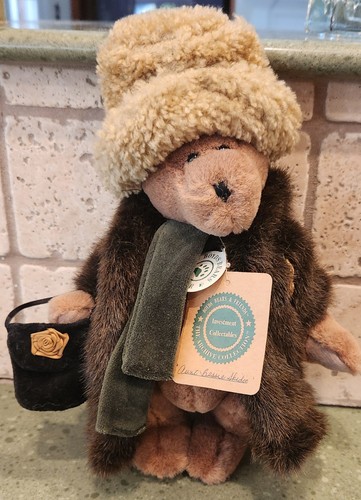 Bear plush jointed - 9",