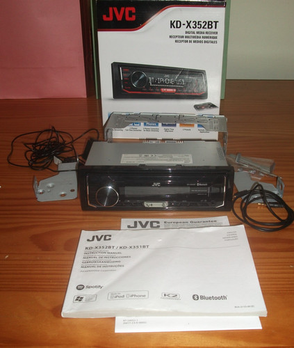 Jvc x352bt car radio stereo - kd-x352bt,