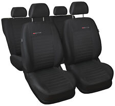 CAR SEAT COVERS full set fit Mitsubishi Pajero - charcoal grey