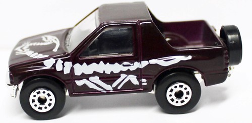 Matchbox jurassic park maroon - jurassic,