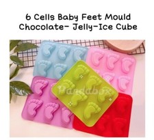Baby Feet Footprints Silicone