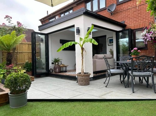 Aliminium fold doors - aliminium,