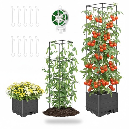 Self watering tomato planter - watering,