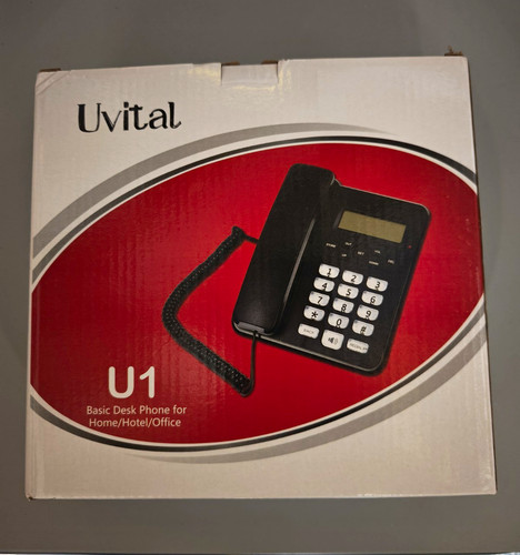Uvital corded telephone - corded,