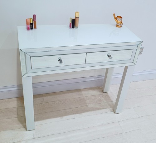 Mirrored dressing table white - dressing,