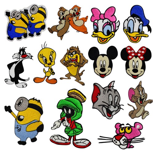 Cartoon character iron sew - cartoon, iron/sew