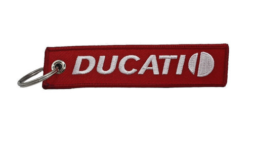 Ducati fabric embroidery - fabric,