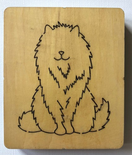 This wooden die - die, cat