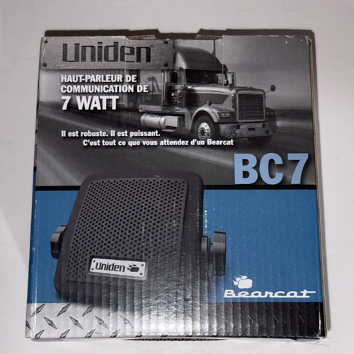 Uniden bearcat bc7 ham - uniden, 7w
