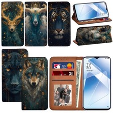 Phone Leather Wallet Cover Case For OPPO A9 2020/A74 5G/A93 5G/A57/A77/Find