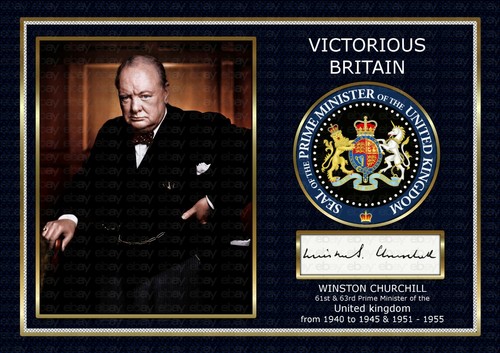 Winston churchill prime - winston, uk