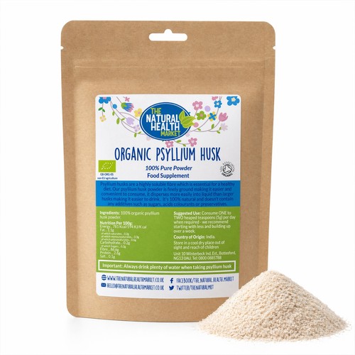 Psyllium husk powder organic - powder,