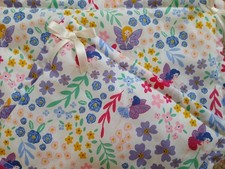 *LAST ONE *Handmade, dolls pram/cot bedding set. Fairies.Brand-new 