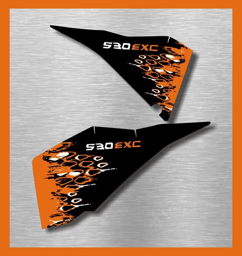 Ktm 530 exc airbox decals - ktm,