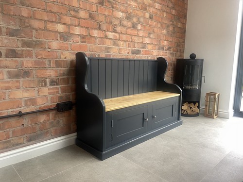 Stunning monks bench - monks, bench/