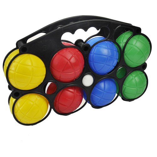 8pc plastic french boules set - boules,