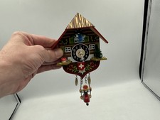 Engstler Swinging Girl Cuckoo Clock Collectable Clock Working