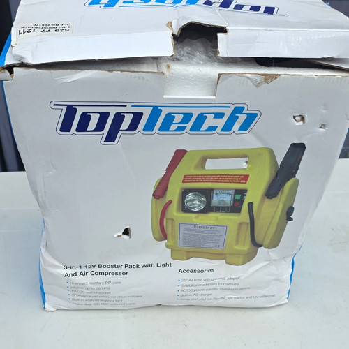 Toptech 12v booster - 3-in-1,