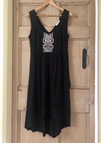 Odd molly black - black, embroidered
