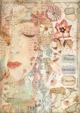 A/4 Rice Paper for Decoupage