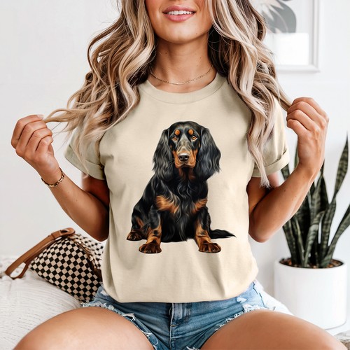 Gordon setter portrait - setter, womens