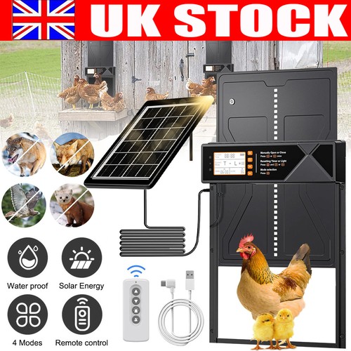 Automatic chicken coop door - automatic,