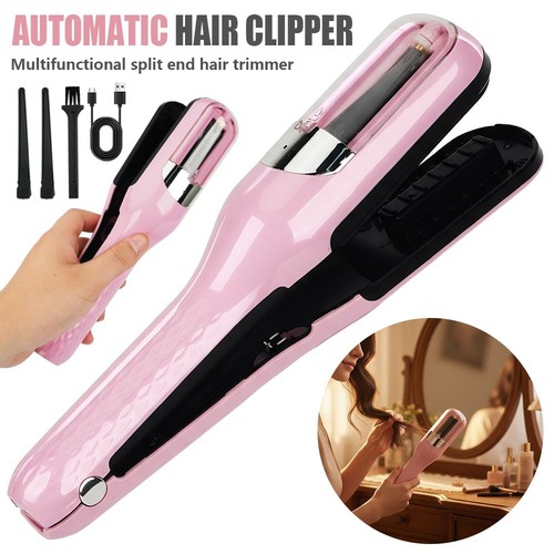 Hair split ends - split,