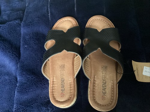 Heavenly feet black - heavenly, shayla