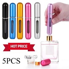 5PCS 8ml Travel Perfume Atomizer Refillable Mini Cologne Spray Bottle Empty New