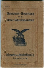 Typewriter/typewriter Adler