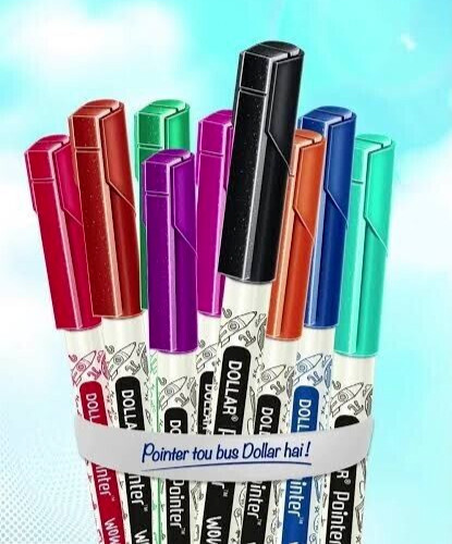 3mm felt tip dollar - 10,