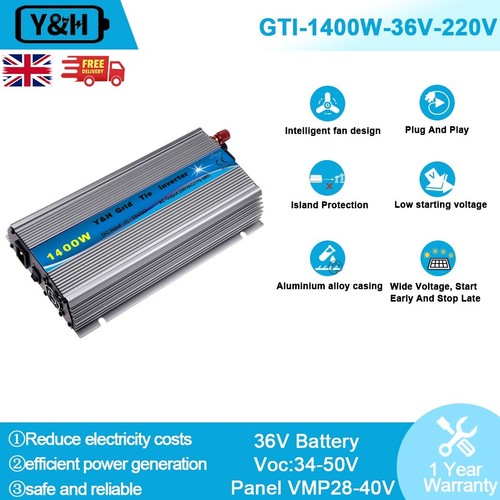 1400w 36v solar grid - 36v, tie