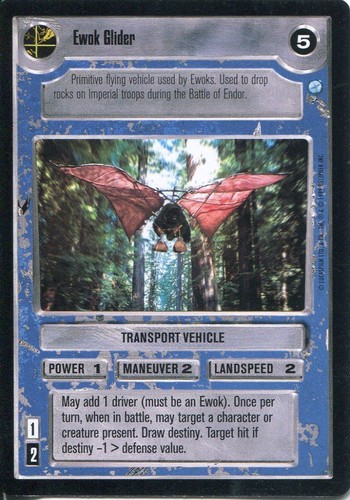 Star wars ccg - wars, card