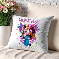 ✨ KPop Demon Hunters Decorative Pillow Cover 40x40 cm – Stylish Cushion Case ✨