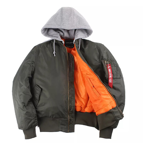 Winter mens bomber jacket - bomber, ma1