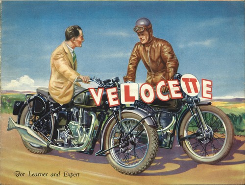 Velocette brochure kts kss mac - velocette,