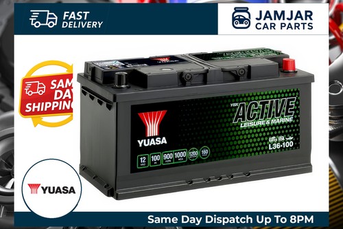 Yuasa car battery - yuasa, 12v