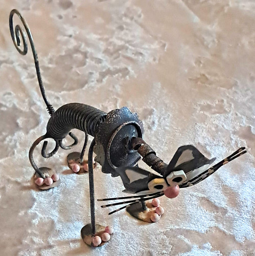 Metal spring cat - spring,