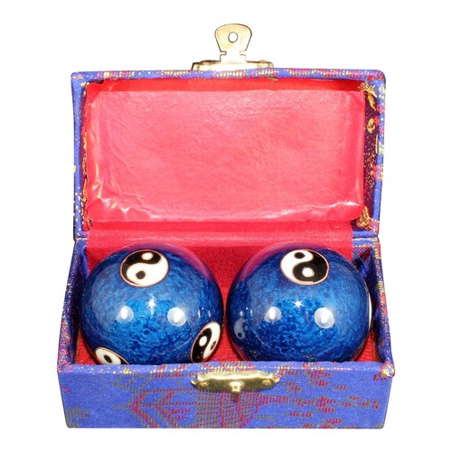 2pcs cloisonne yin yang - cloisonne, yin-yang
