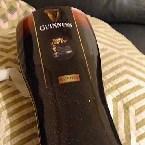 Guinness tin black - tin/black, harp