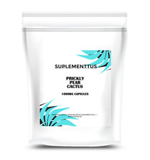 Prickly Pear 1000mg VEG Capsules Natural Supplement - Suplementtus UK Manufactur