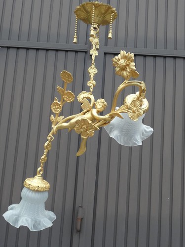 Vintage french bronze brass - vintage,