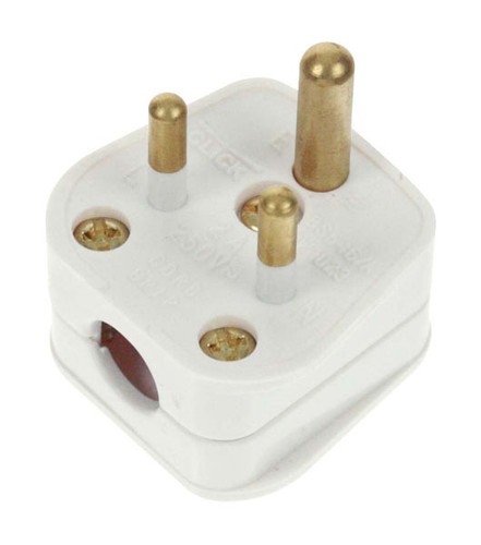 Round pin plug top bs546 - round,