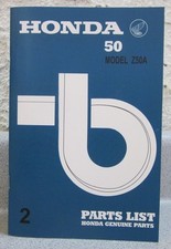 Honda z50a Parts Manual -