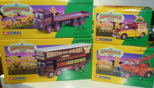 Four corgi showmans range - four,