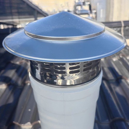Stainless steel flue cap 304 - steel,