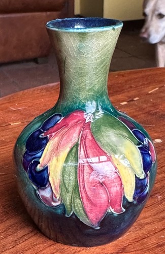 Vintage moorcroft cabinet vase - vintage,