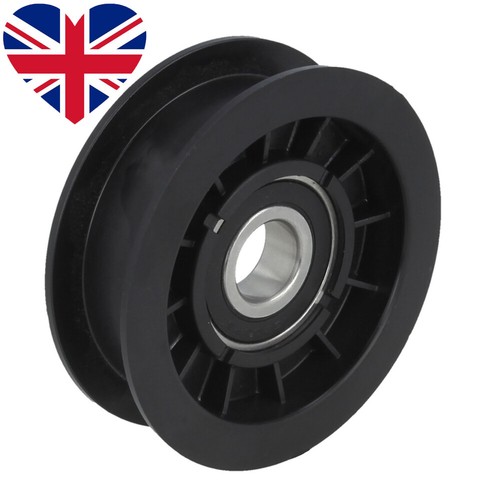 Flat idler jockey - idler, belt